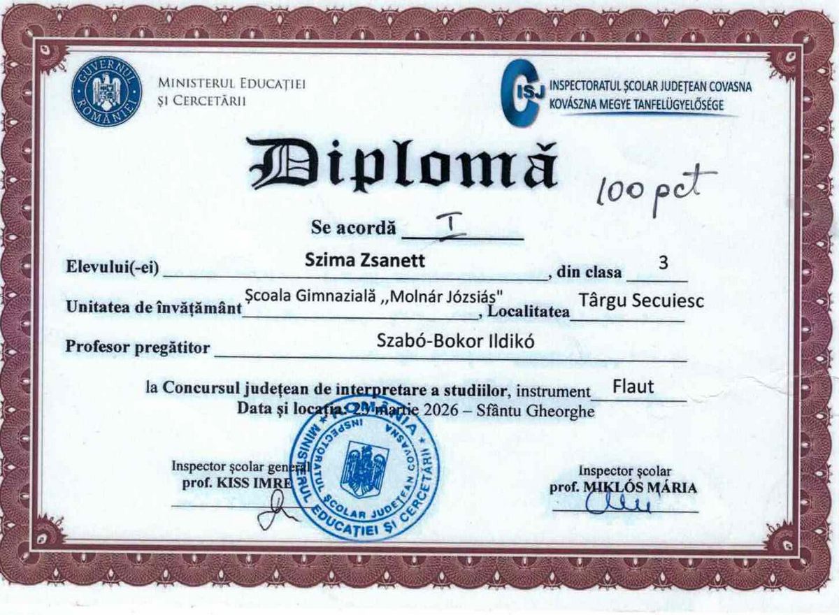 oklevél